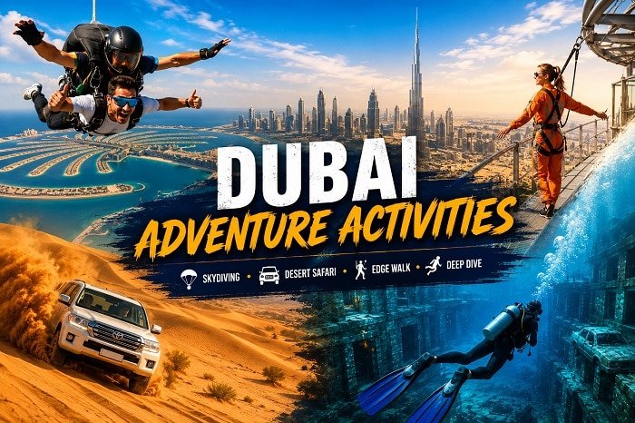 Adventure Activities in Dubai