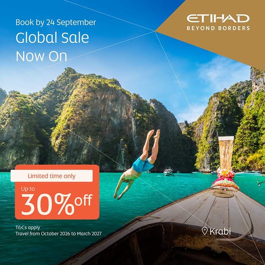Etihad Airways Global sale
