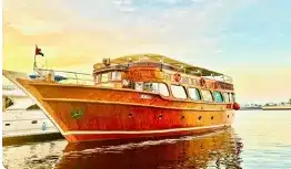 Canal Dhow Cruise by Marhaba Dubai Tours