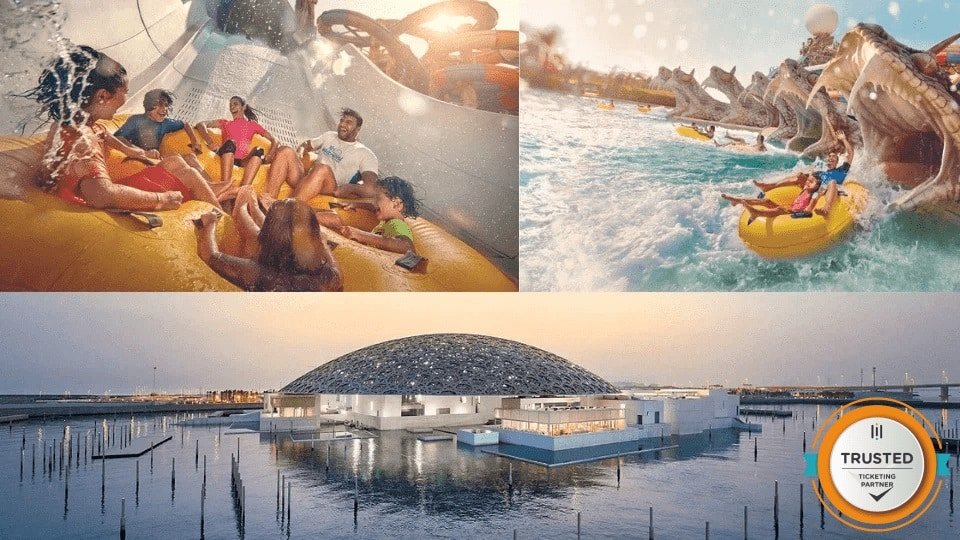 Yas Waterworld Abu Dhabi Louvre Combo