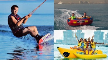 Banana Ride, Donut Ride and Wake Board Ride in Jumeirah