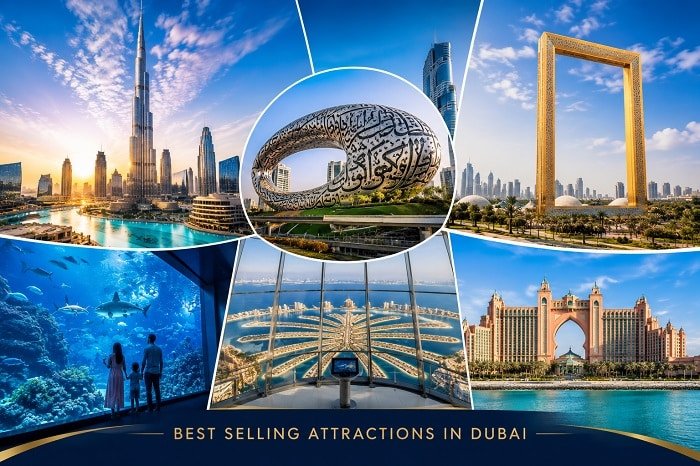 Top 10 Best selling Attractions in Dubai