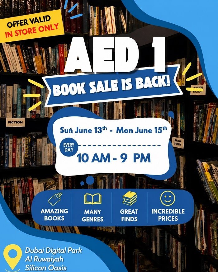 Bookends Book Sale in Dubai