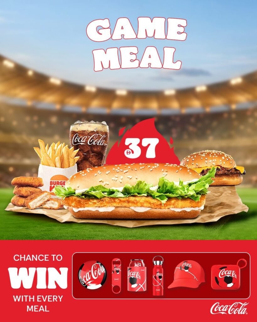 burger king game meal