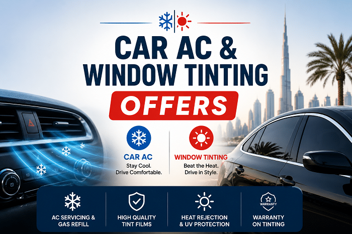 Car AC and Window Tinting Offers