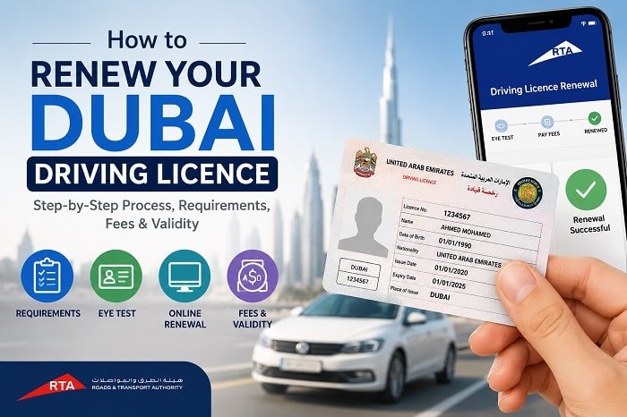Dubai Driving licence renewal