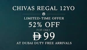 dubai duty free chivas regal offer