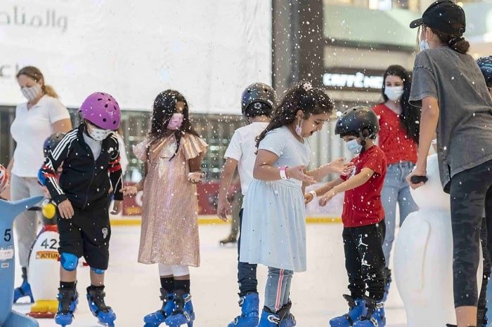 Dubai Ice Rink Birthday Party