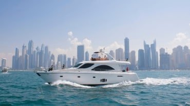 Dubai Marina Three Hour Yacht Tour with Lunch
