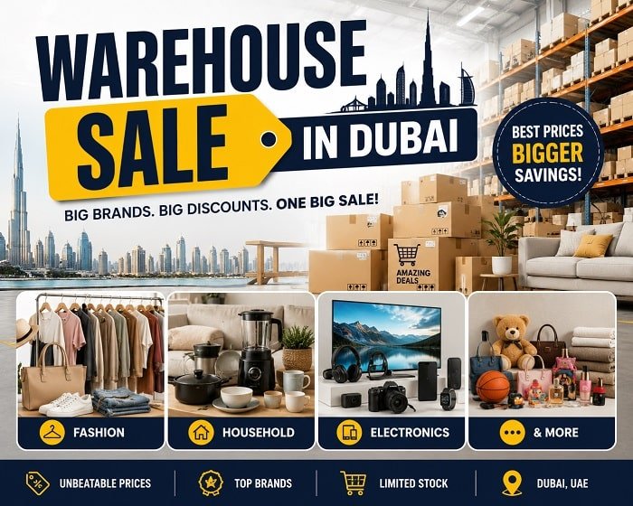 Warehouse Sales in Dubai