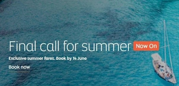 etihad airways summer offer