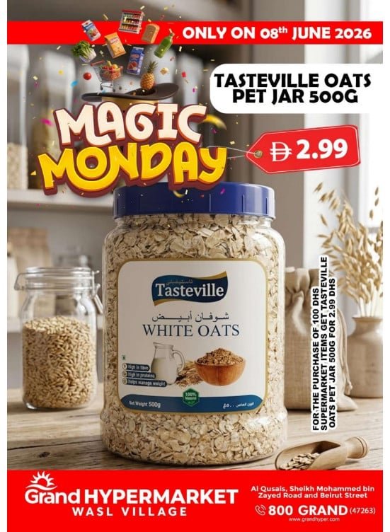 Grand Hypermarket Wasl Village Offer