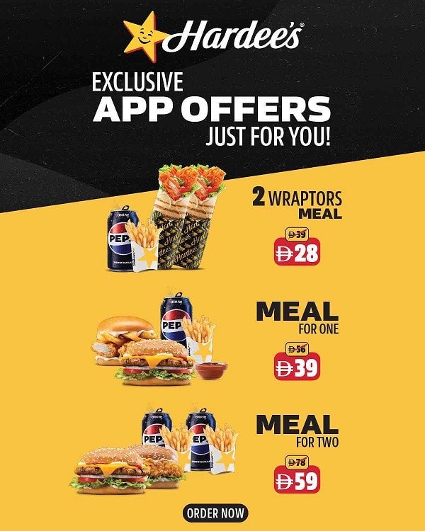 hardees wraptor meal