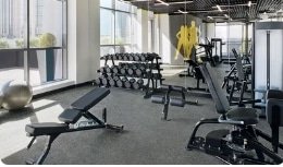 Gym & Pool Access with Breakfast at Courtyard by Marriott WTC