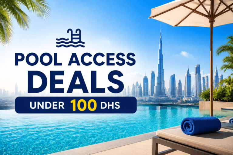 Pool Access Deals Under 100 Dhs