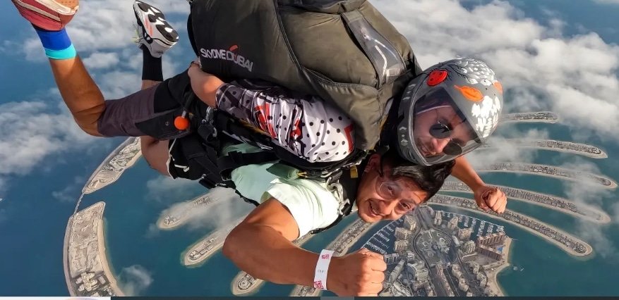 Tandem Skydive Palm Drop Dubai