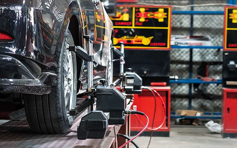 tyre and battery
