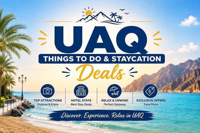 Umm Al Quwain Staycations & Things to do deals