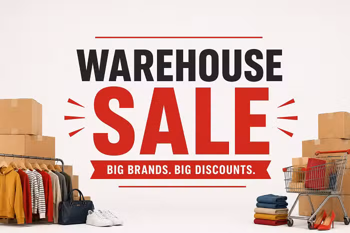 warehouse sale