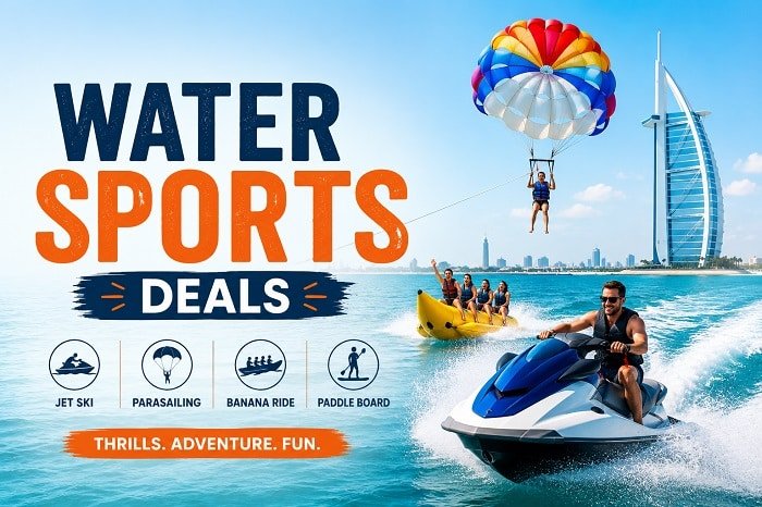 Water Sports and Deep Sea fishing deals in Dubai