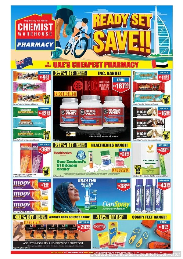 Chemist Warehouse sale october catalog
