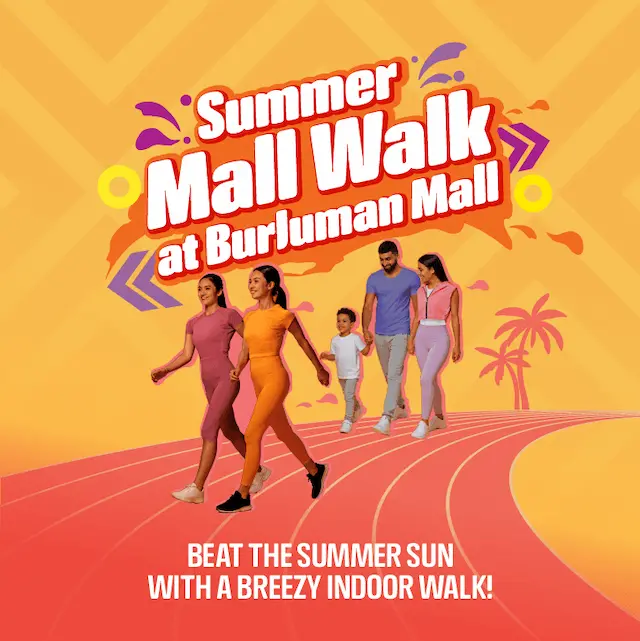 burjuman summer walk