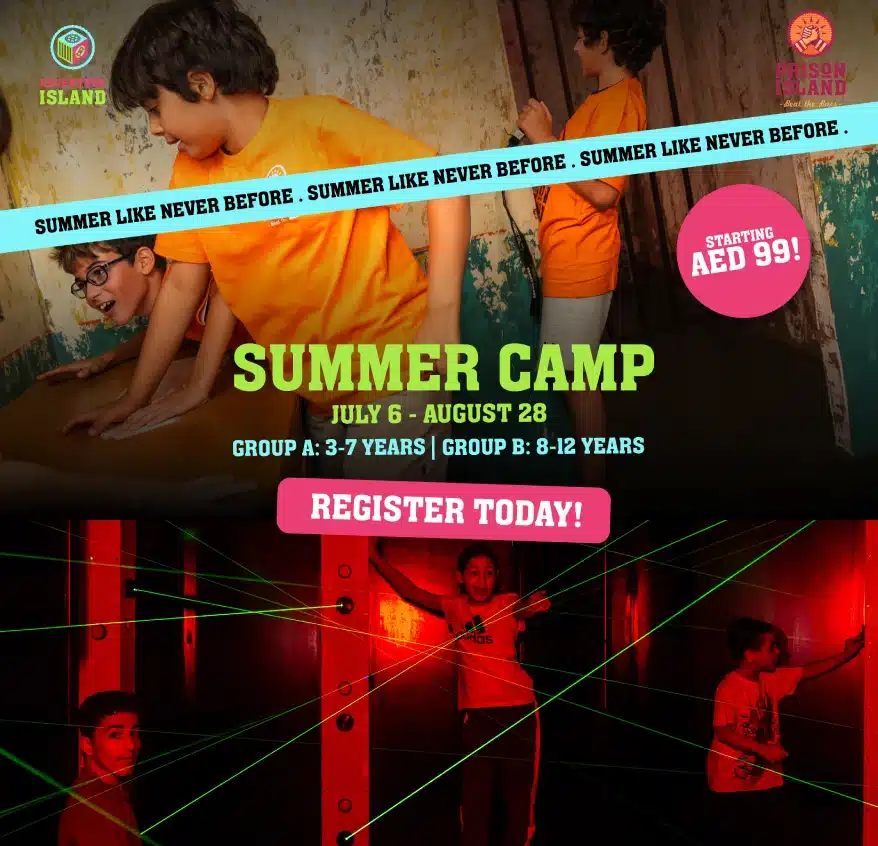 Kids Summer camps in Dubai 5 prison island