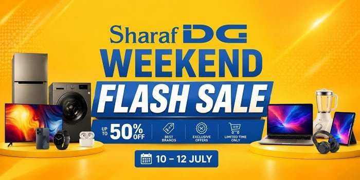 sharaf dg flash sale