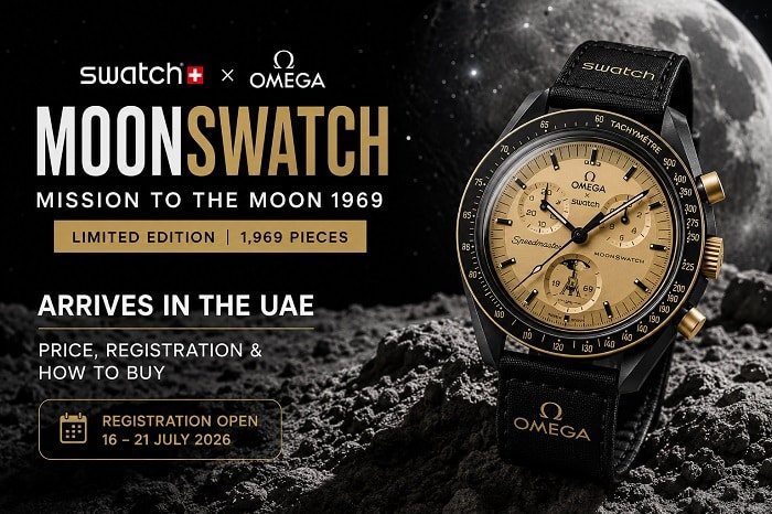 Swatch Launches Limited-Edition MoonSwatch in the UAE