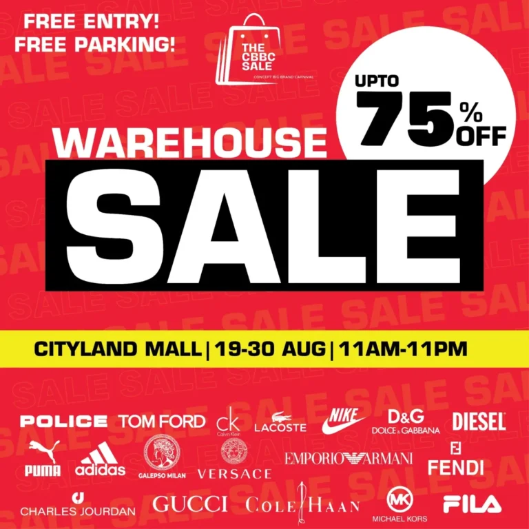 CBBC Warehouse sale