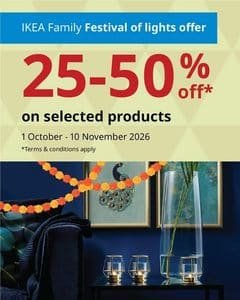 ikea festival of lights offer