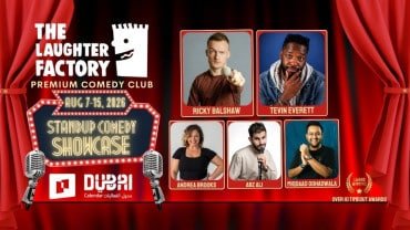 The Laughter Factory Premium Comedy Club August 2026 Tour