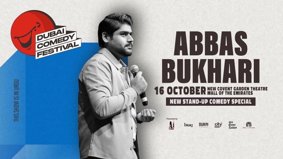 Abbas Bukhari Live at Dubai Comedy Festival