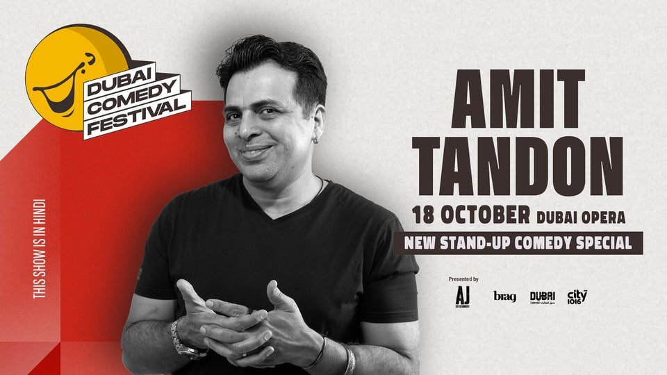 Amit Tandon Live at Dubai Comedy Festival