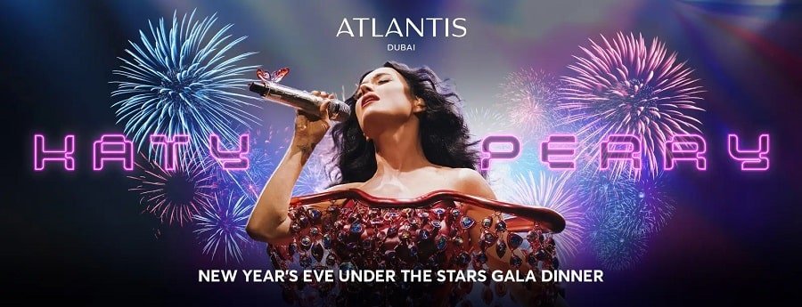 Katy Perry New year eve concert