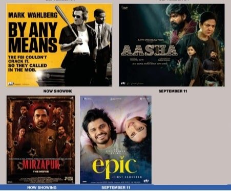 Movies 10th sept 2