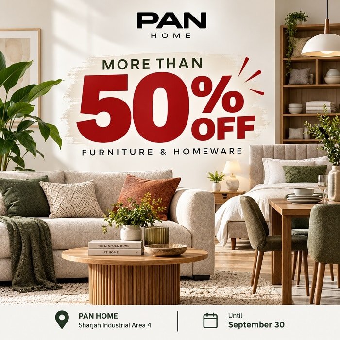 pan home warehouse sale