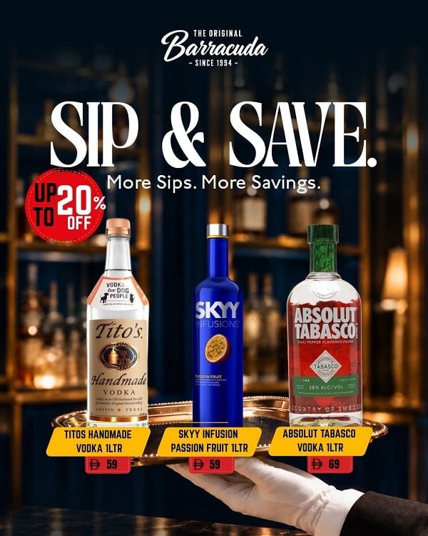The Original Barracuda Sip & Save offers