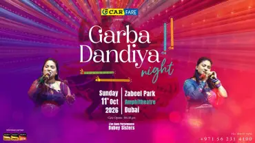 Navratri & Dandiya Events in Dubai 3 Garba Dandiya Night 2026 in Dubai