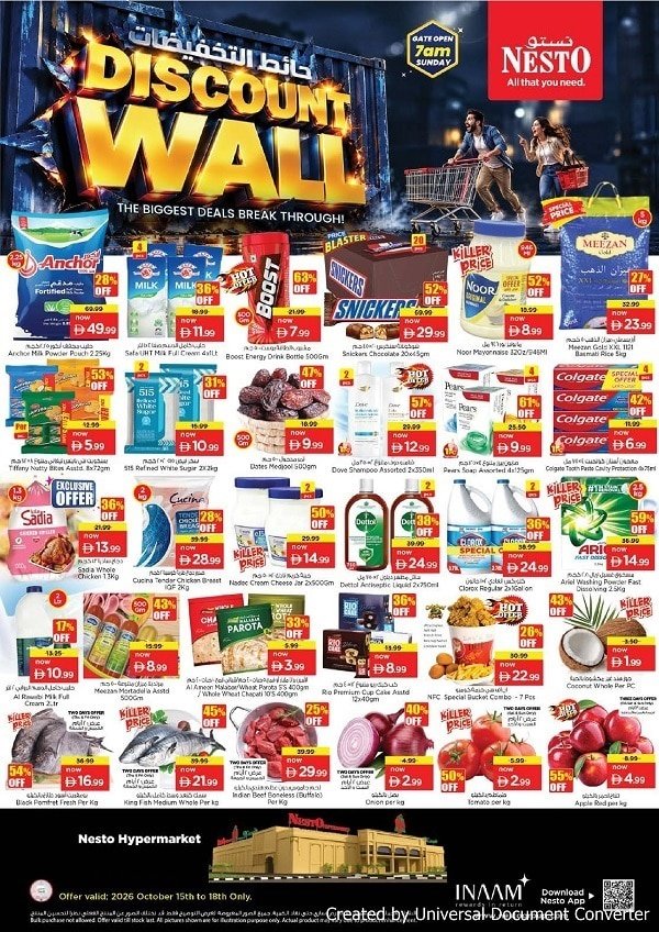 Nesto Discount Wall offers
