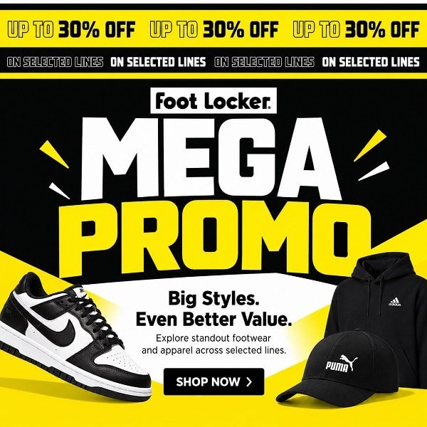 foot locker mega promotion 1